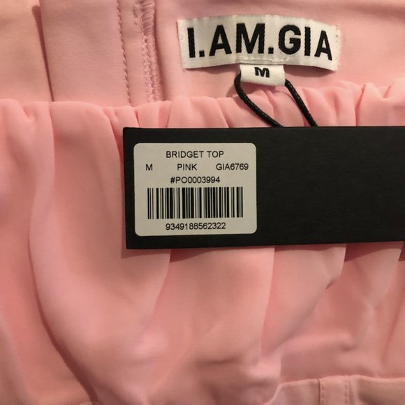I.AM.GIA - Women's Pink Bridget Top - Picture 2 of 2
